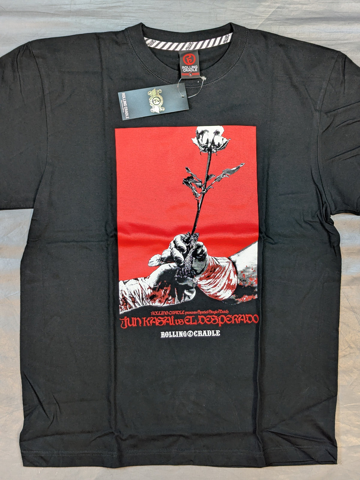 エル・デスペラード×葛西純「To Give To Get The Stimulation」Tシャツ