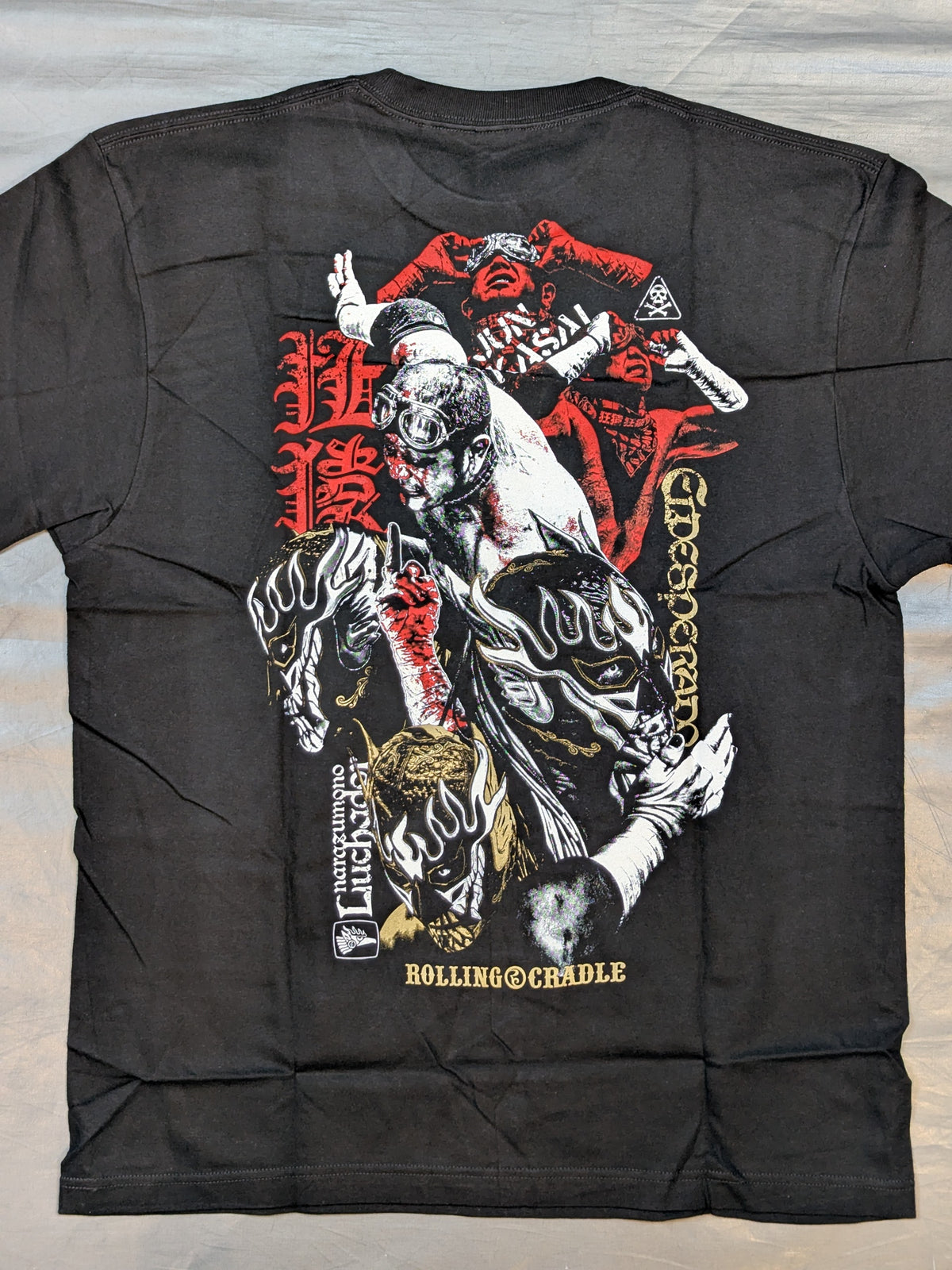 エル・デスペラード×葛西純「Let's Get Crazy」Tシャツ