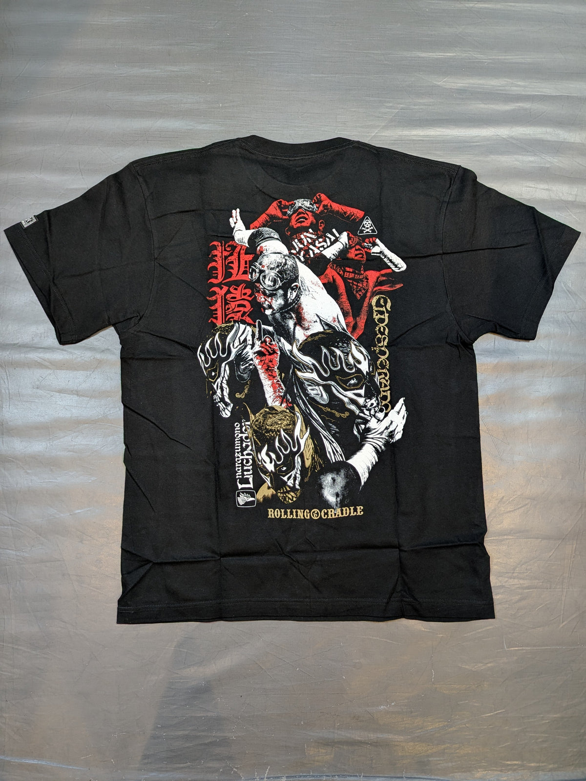 エル・デスペラード×葛西純「Let's Get Crazy」Tシャツ