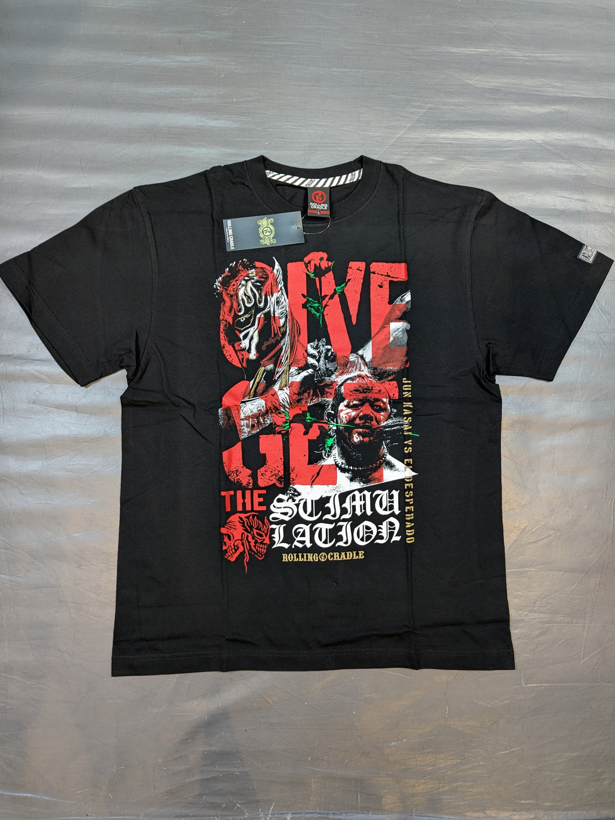 エル・デスペラード×葛西純「MAXIMUM THE STIMULATION-A」Tシャツ