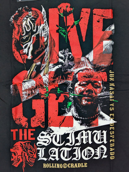 エル・デスペラード×葛西純「MAXIMUM THE STIMULATION-A」Tシャツ