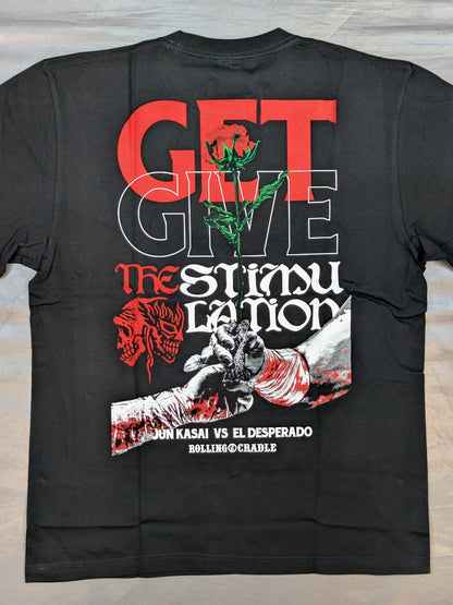 El Desperado×Jun Kasai  'MAXIMUM THE STIMULATION-B' T-shirt