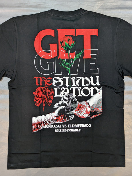 エル・デスペラード×葛西純「MAXIMUM THE STIMULATION-B」Tシャツ