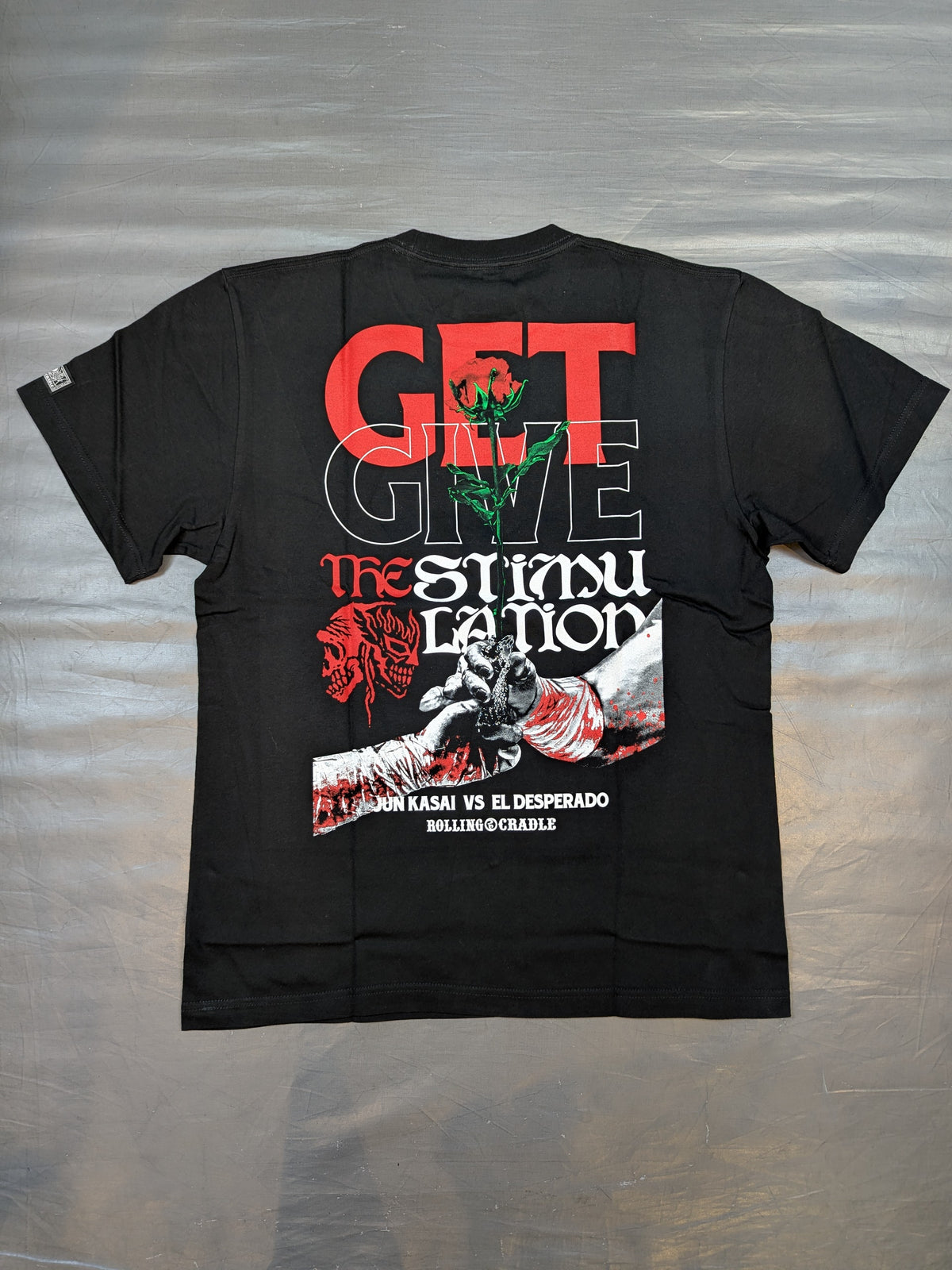 El Desperado×Jun Kasai  'MAXIMUM THE STIMULATION-B' T-shirt