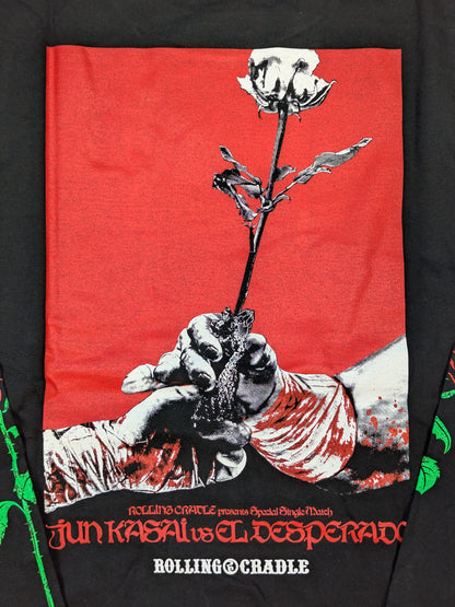 エル・デスペラード×葛西純「To Give To Get The Stimulation」ロングスリーブTシャツ