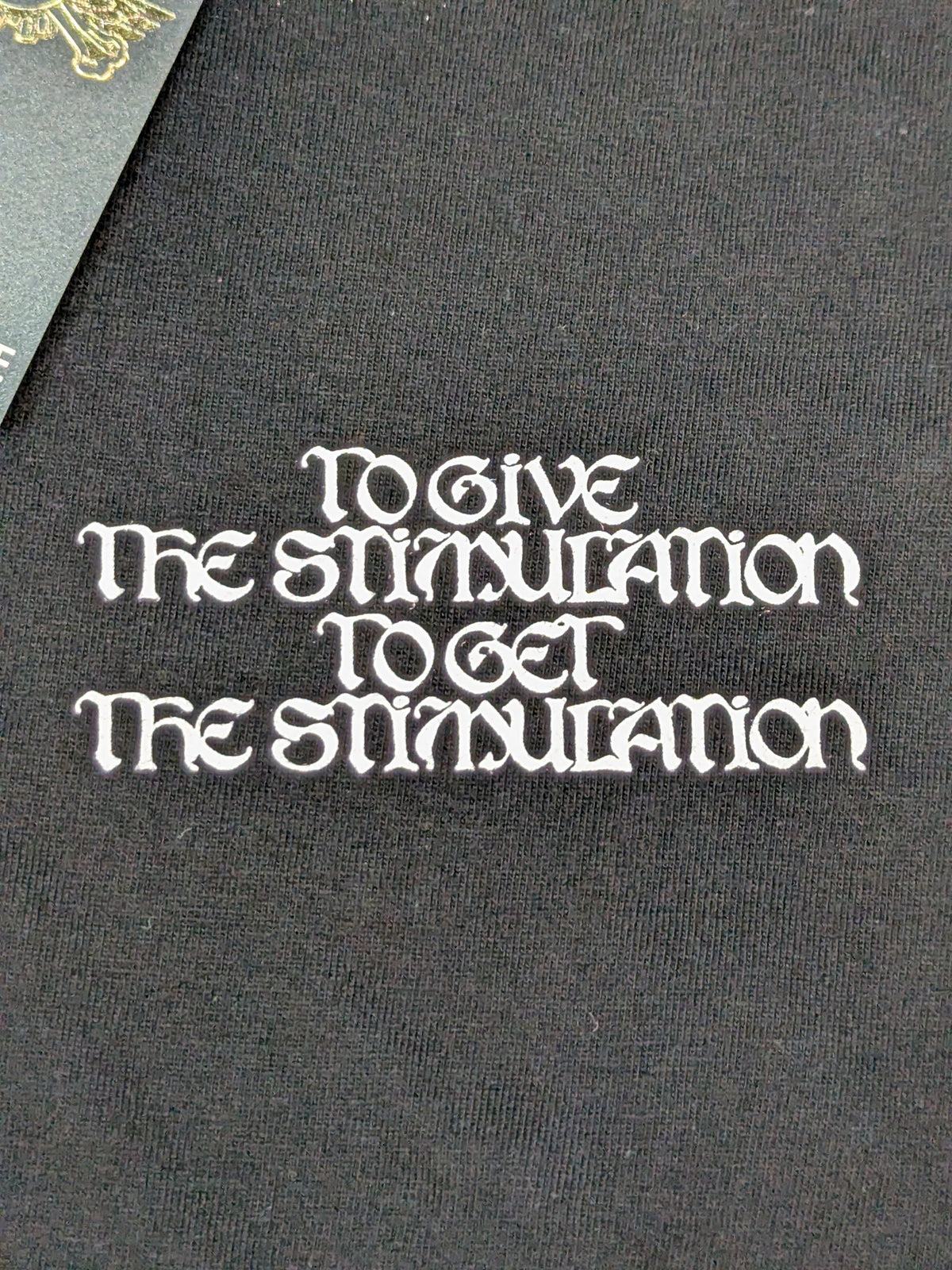 エル・デスペラード×葛西純「To Give To Get The Stimulation」ロングスリーブTシャツ