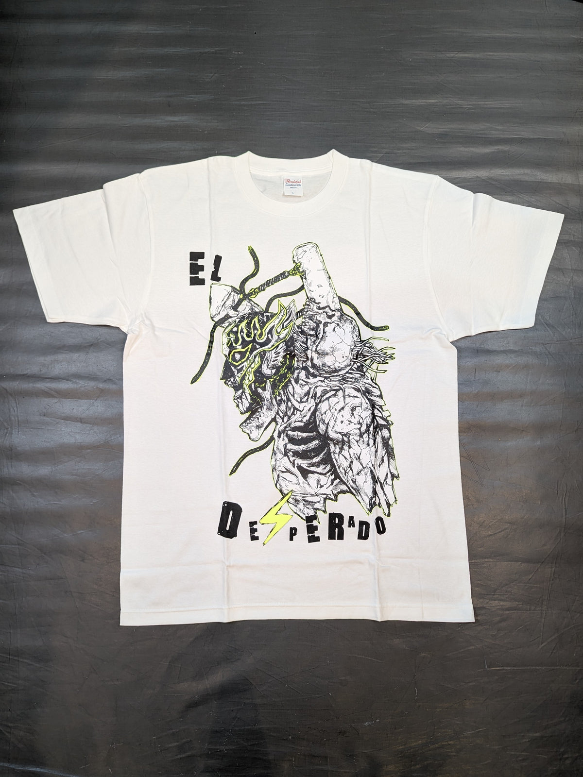 エル・デスペラード×林田球 コラボTシャツ①(ホワイト)