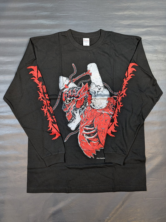エル・デスペラード×林田球 コラボロングスリーブTシャツ(ディープグリーン)