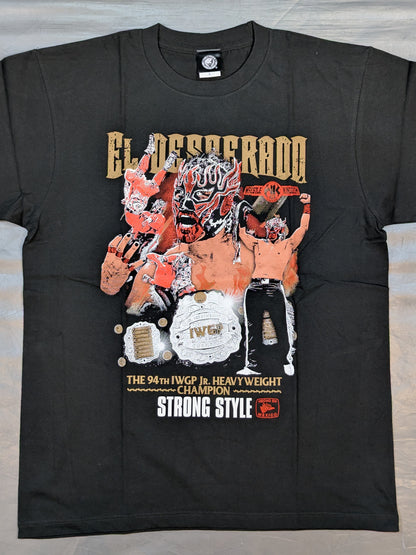 El Desperado '94th IWGP JR. Heavyweight Championship Championship Commemorative Ceremony' T-shirt