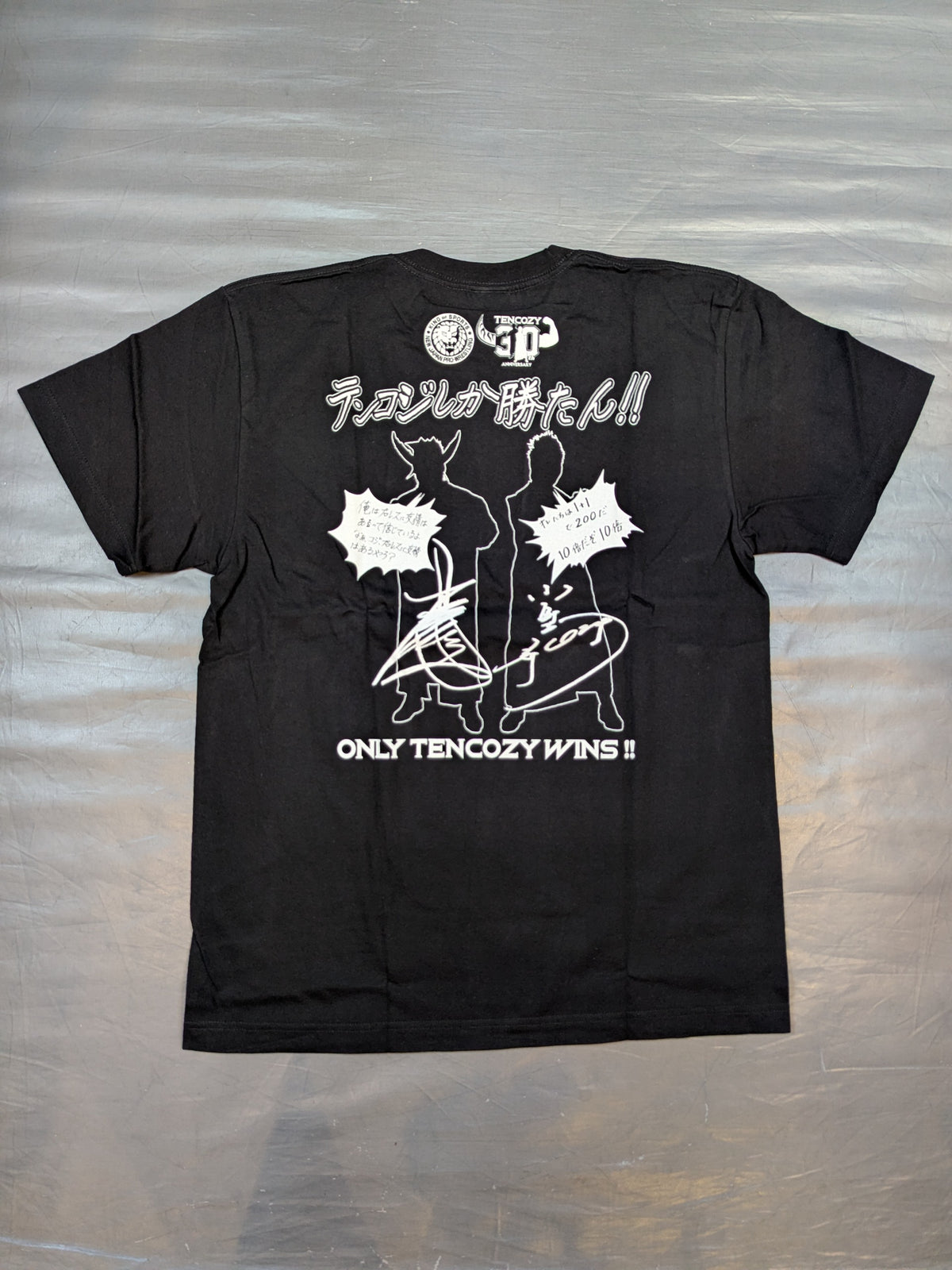天山広吉＆小島聡「デビュー30周年記念」Tシャツ