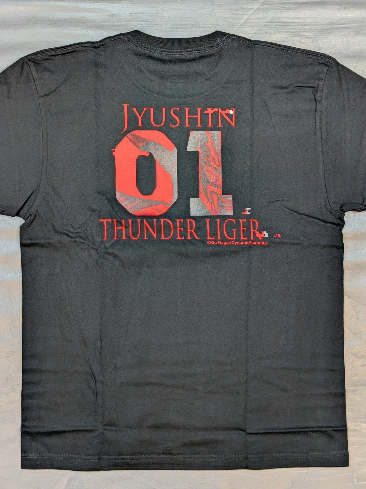Jushin Thunder Liger Channel 'TEAM LIGER' T-Shirt (2) (Black)