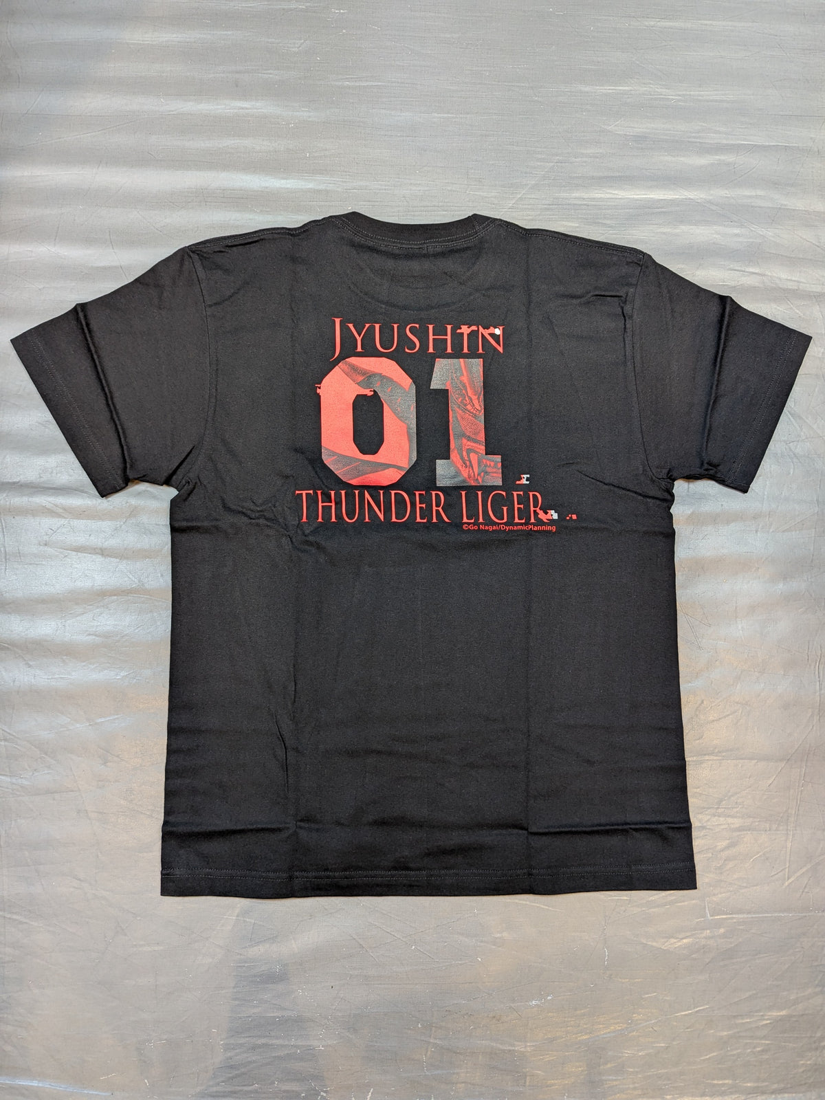 Jushin Thunder Liger Channel 'TEAM LIGER' T-Shirt (2) (Black)