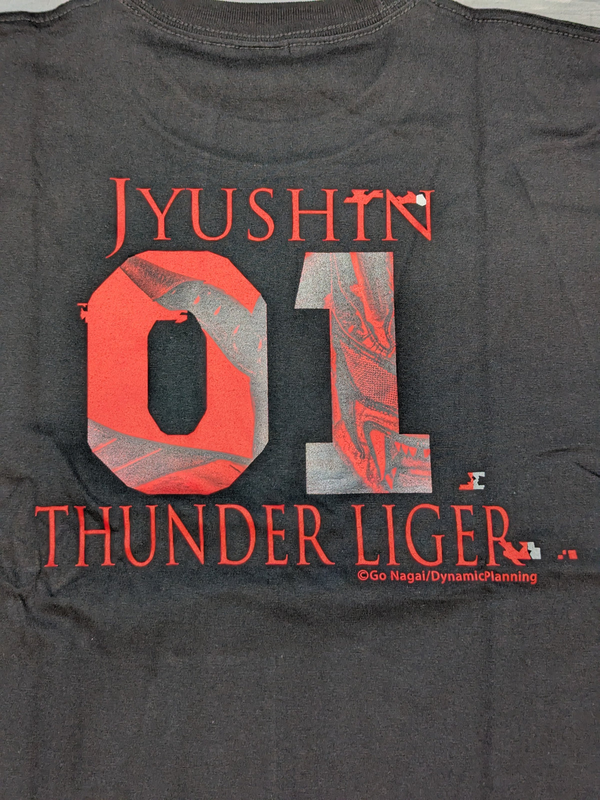 Jushin Thunder Liger Channel 'TEAM LIGER' T-Shirt (2) (Black)