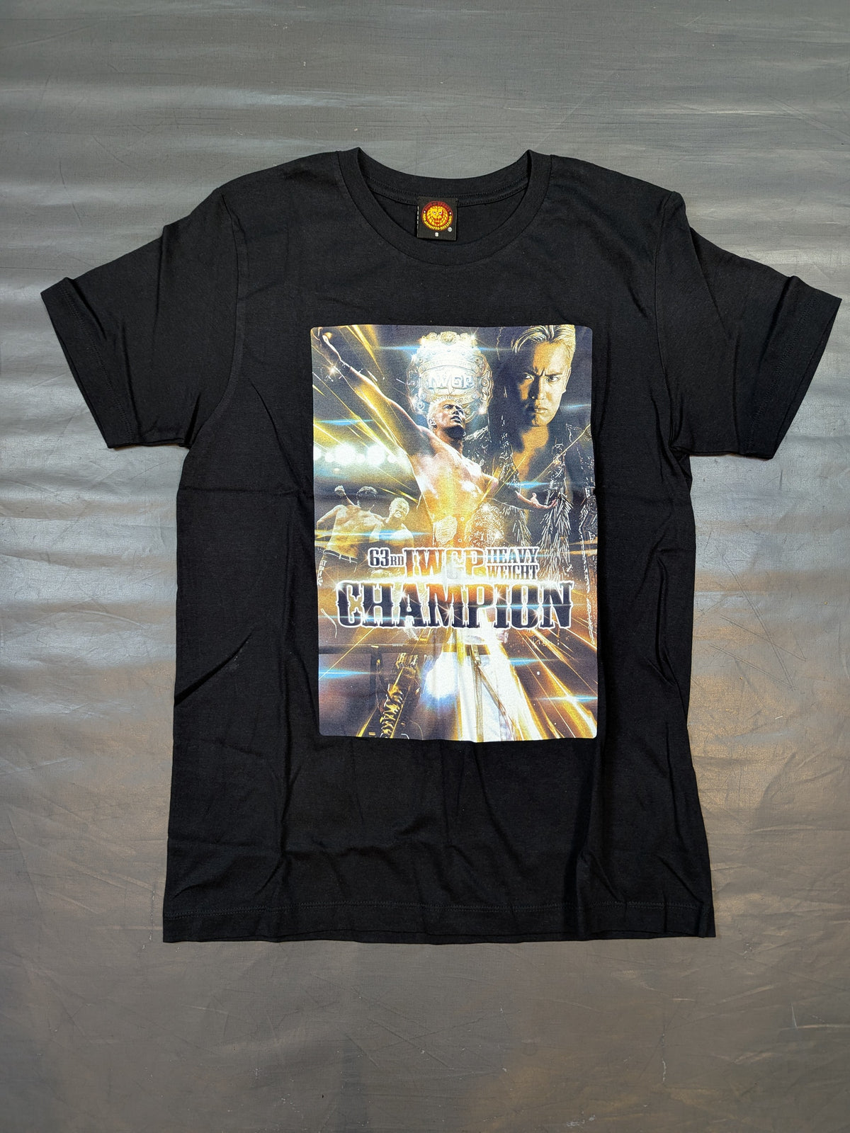 【hand signed autograph】 Kazuchika Okada × King of Pro-wrestling  T-shirt