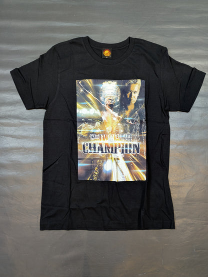 【hand signed autograph】 Kazuchika Okada × King of Pro-wrestling  T-shirt