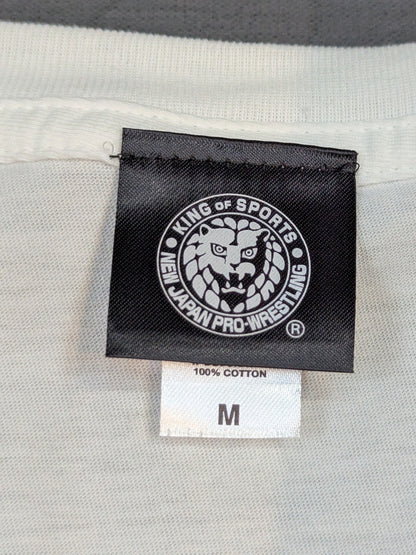 L・I・J VネックTシャツ(ホワイト×シルバー)