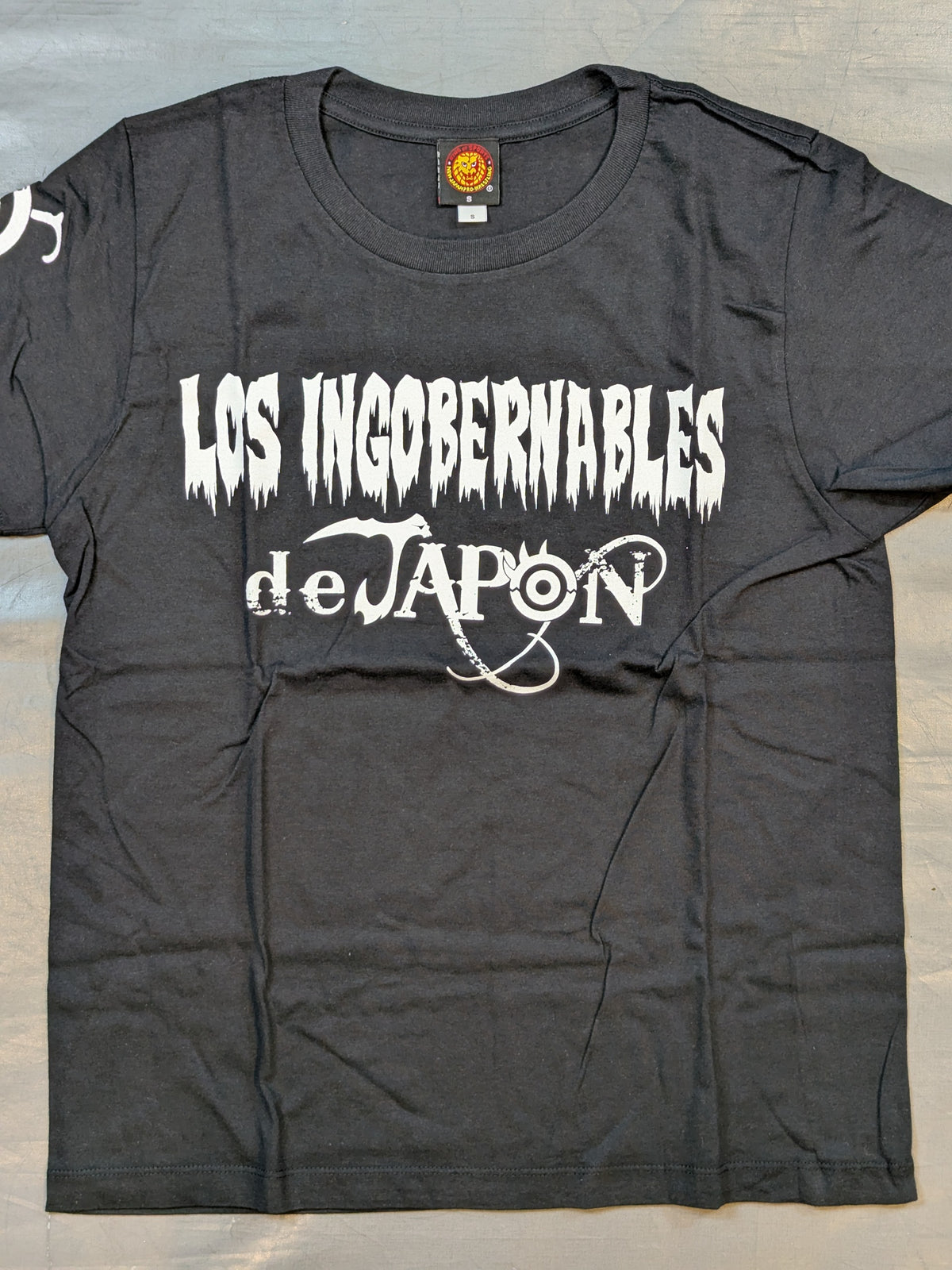 L・I・J Tシャツ④(ブラック×ホワイト）