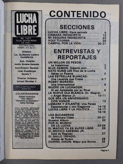 LUCHA LIBRE No.1227