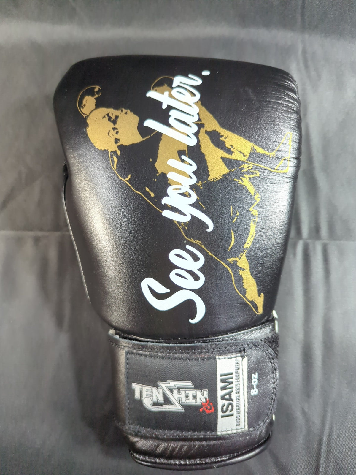 【hand signed autograph】 Tenshin Nasukawa  Kickboxing Retirement Commemorative Gloves