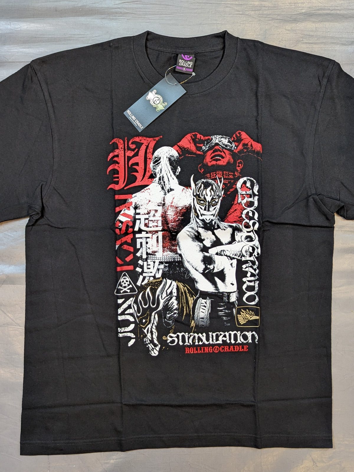 El Desperado×Jun Kasai  "THE MOST DANGEROUS STIMULATION" T-shirt