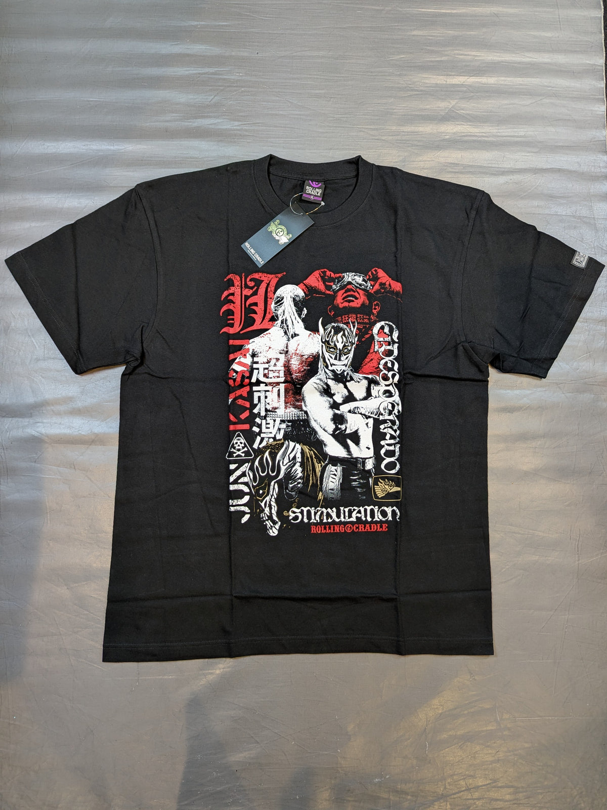 El Desperado×Jun Kasai  "THE MOST DANGEROUS STIMULATION" T-shirt