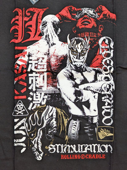 El Desperado×Jun Kasai  "THE MOST DANGEROUS STIMULATION" T-shirt