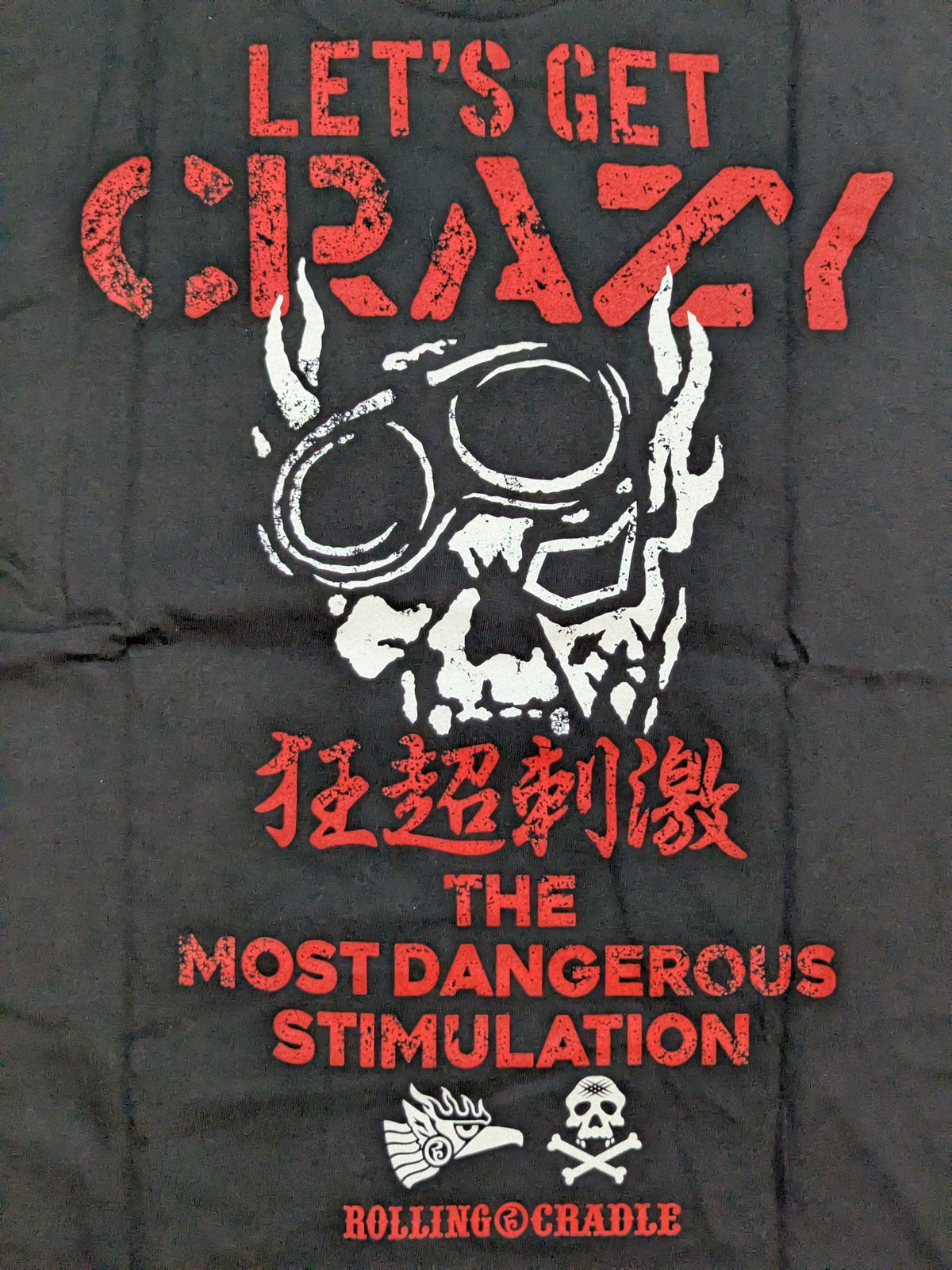 El Desperado×Jun Kasai  "THE MOST DANGEROUS STIMULATION" T-shirt