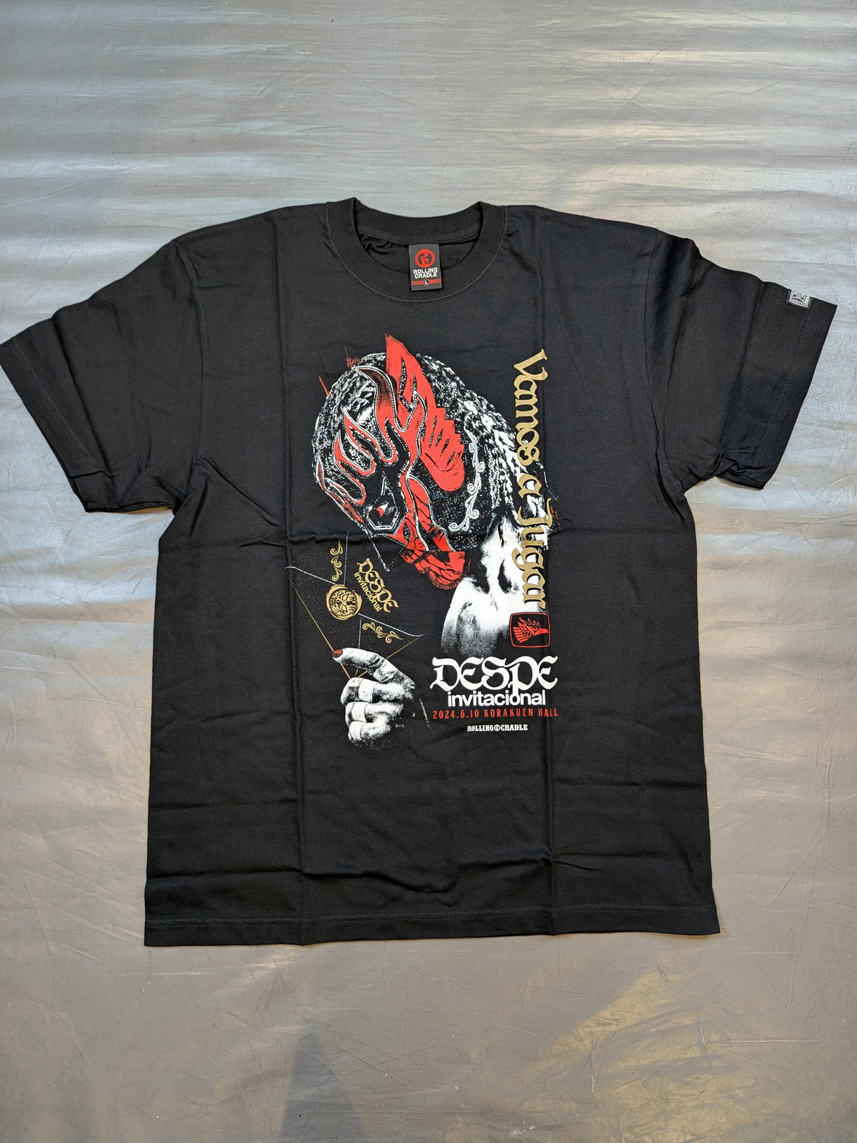 El Desperado "DESPE-invitacional supported by ROLLING CRADLE MARIACHI" T-SHIRT (1)