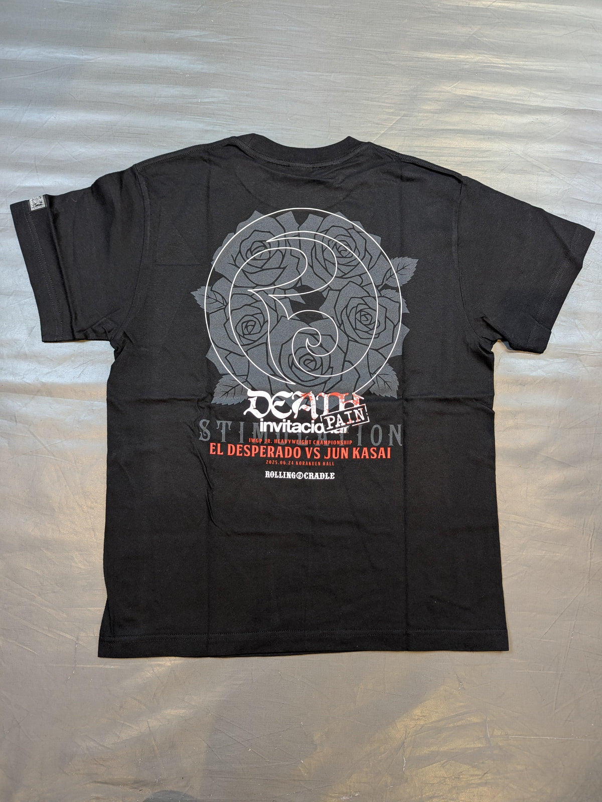 エル・デスペラード×葛西純「"DEATH PAIN" invitacional」Tシャツ②