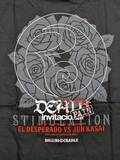 エル・デスペラード×葛西純「"DEATH PAIN" invitacional」Tシャツ②