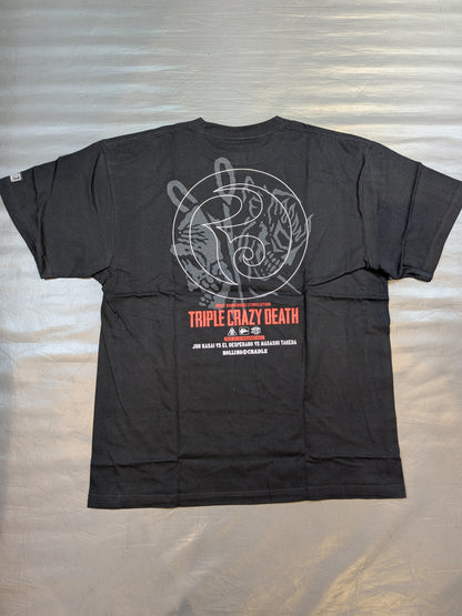 ★CRAZY FEST★ (El Desperado & Jun Kasai & Masashi Takeda ) T-shirt