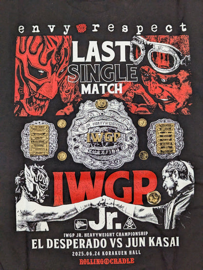 エル・デスペラード×葛西純「IWGP Jr. I'm so glad I met you」Tシャツ