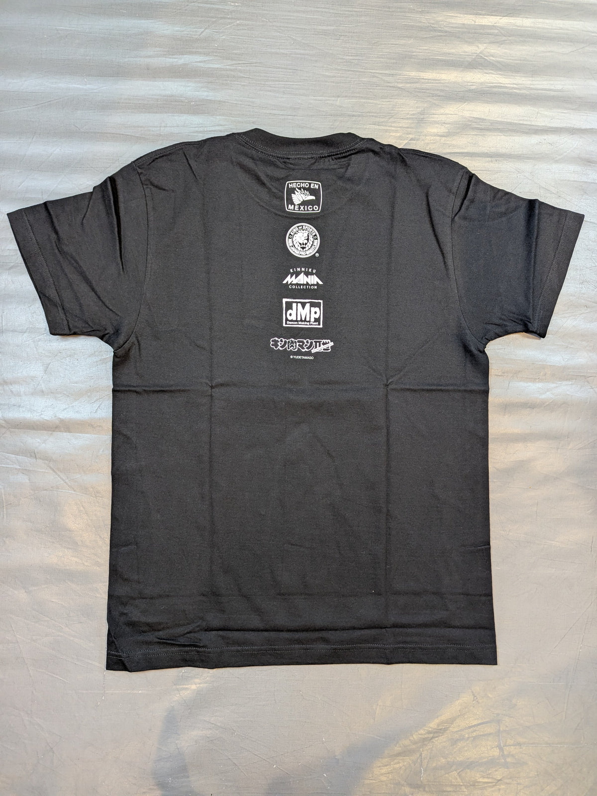 エル・デスペラード×d.M.p キン肉マン二世コラボTシャツ③(ブラック×ホワイト)