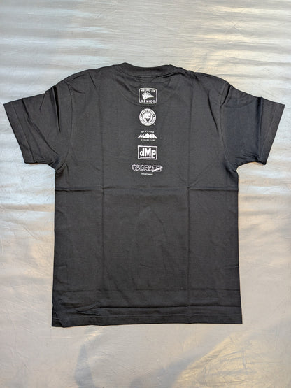 エル・デスペラード×d.M.p キン肉マン二世コラボTシャツ③(ブラック×ホワイト)