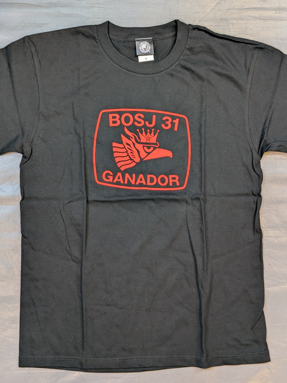 エル・デスペラード「BEST OF THE SUPER Jr.31」優勝記念Tシャツ①