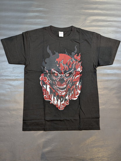 エル・デスペラード×桃桃子 コラボTシャツ③(スモークブラック)
