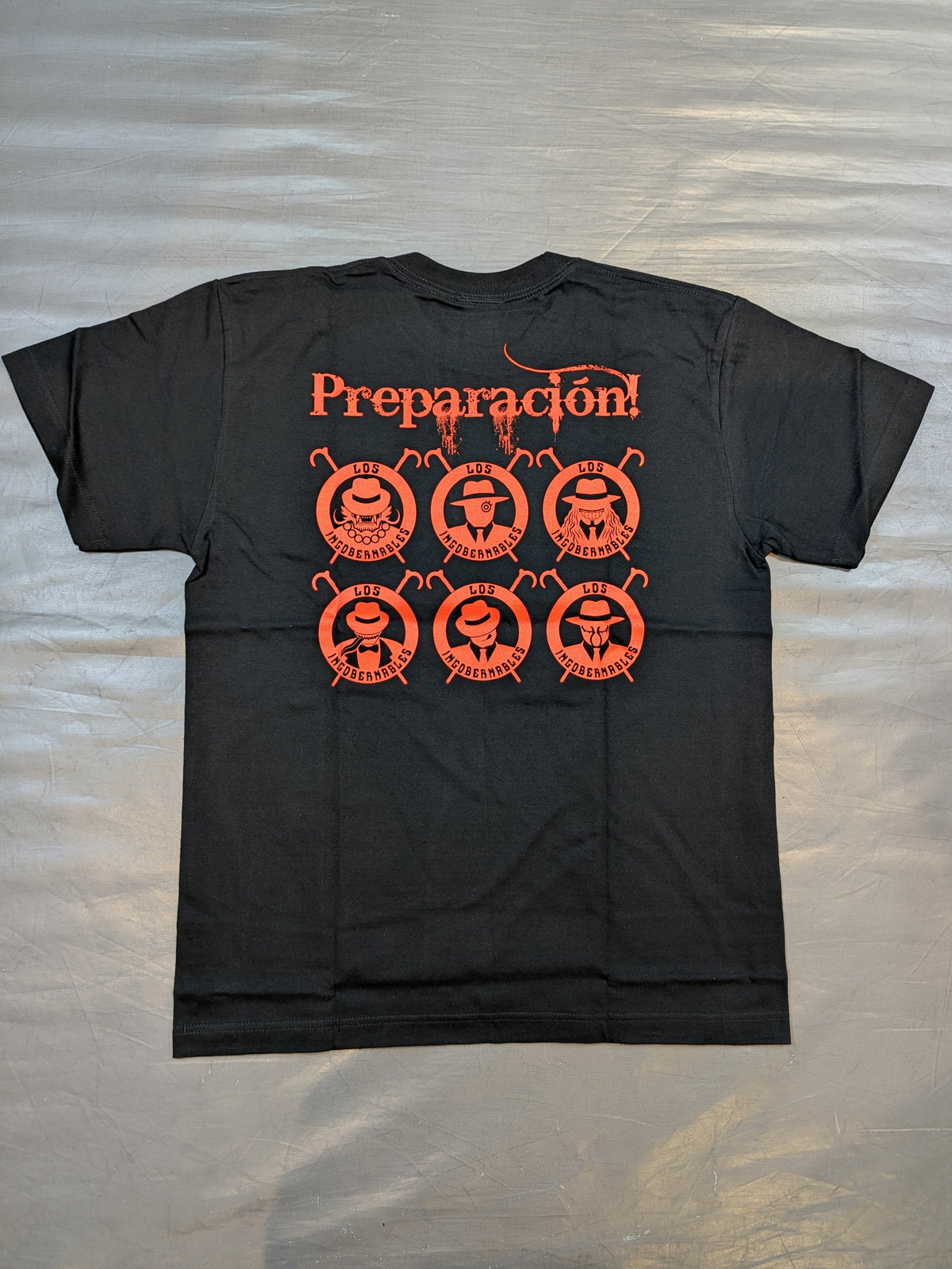 L.I.J T-Shirt (5) (Black×Red)
