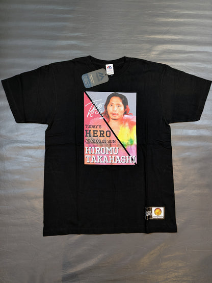 高橋ヒロム×HAWKS「TODAY’S HERO」ピクチャーTシャツ②