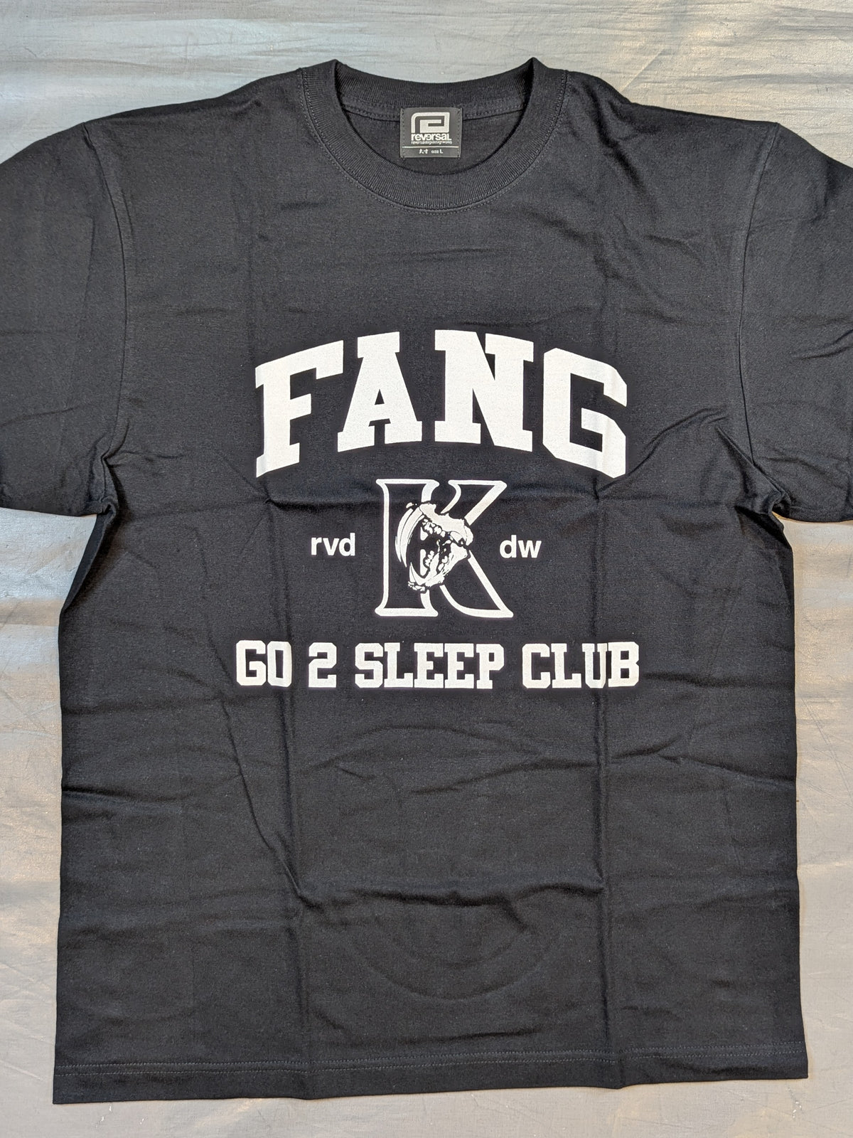 KENTA「FANG K」Tシャツ③(ブラック×ホワイト)