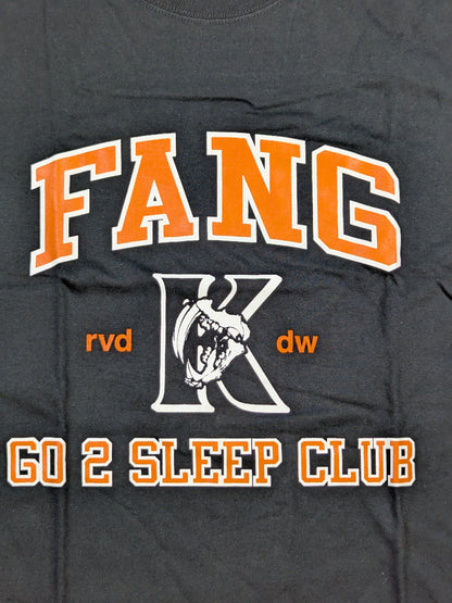 KENTA「FANG K」Tシャツ(ブラック×オレンジ)