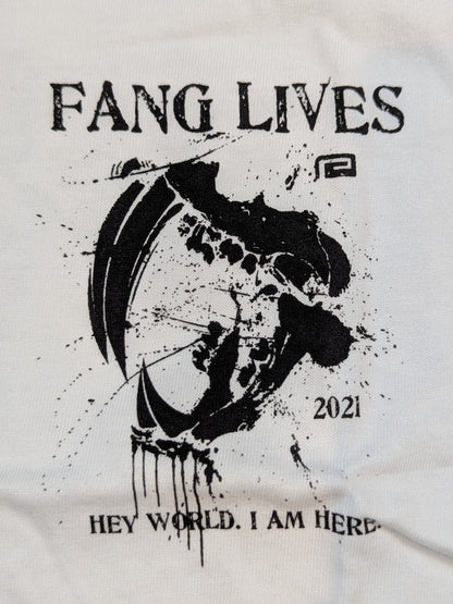 KENTA「FANG LIVES」Tシャツ①(ホワイト)