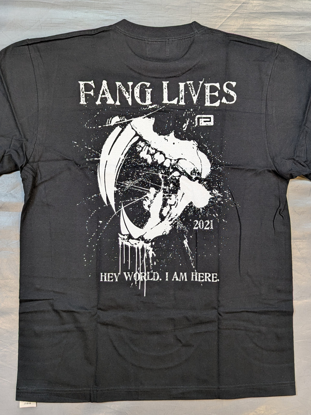 KENTA "FANG LIVES" T-Shirt (2) (Black)