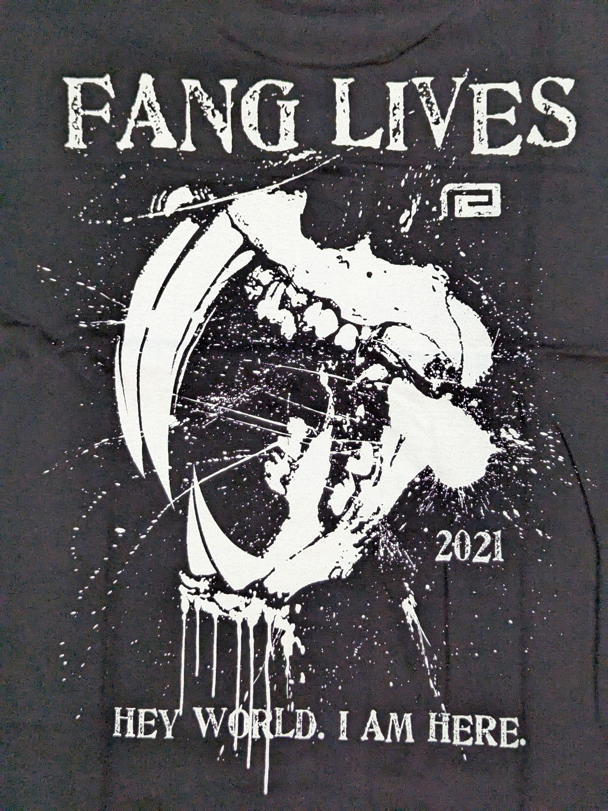 KENTA "FANG LIVES" T-Shirt (2) (Black)