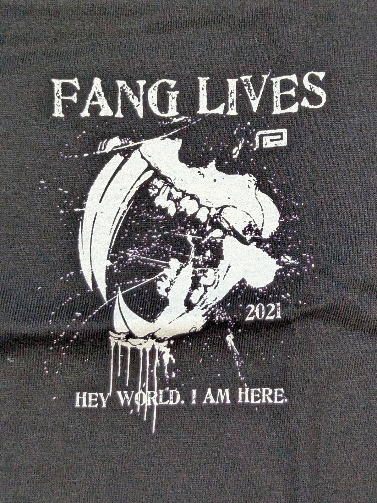 KENTA "FANG LIVES" T-Shirt (2) (Black)