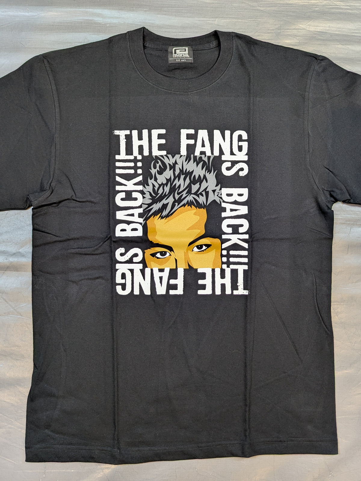 KENTA「THE FANG IS BACK」Tシャツ③(ブラック)