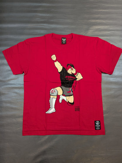 Tetsuya Naito × Geronimo T-Shirt (2) (Red)
