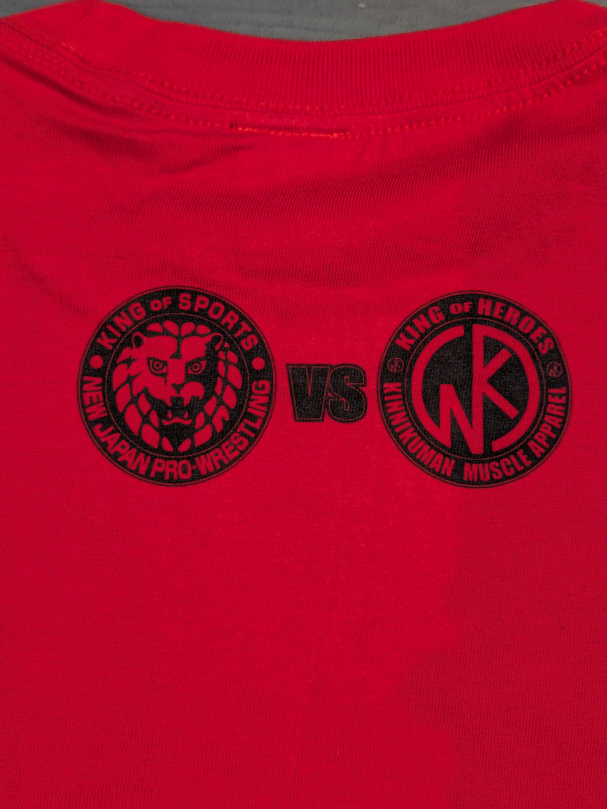 Tetsuya Naito × Geronimo T-Shirt (2) (Red)