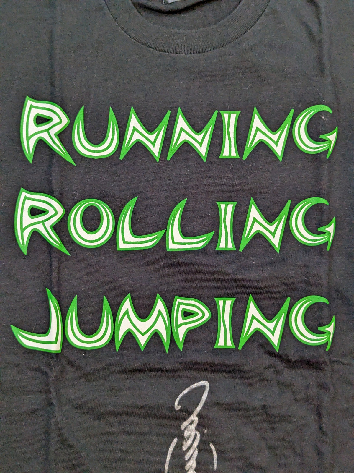 【直筆サイン入り】三沢光晴「RUNNING ROLLING JUMPING」Tシャツ