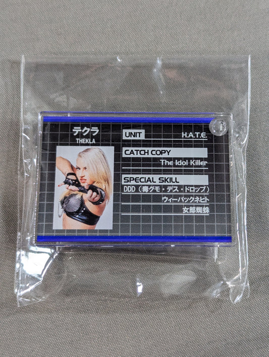 テクラ プロフィールアクリルキーホルダー