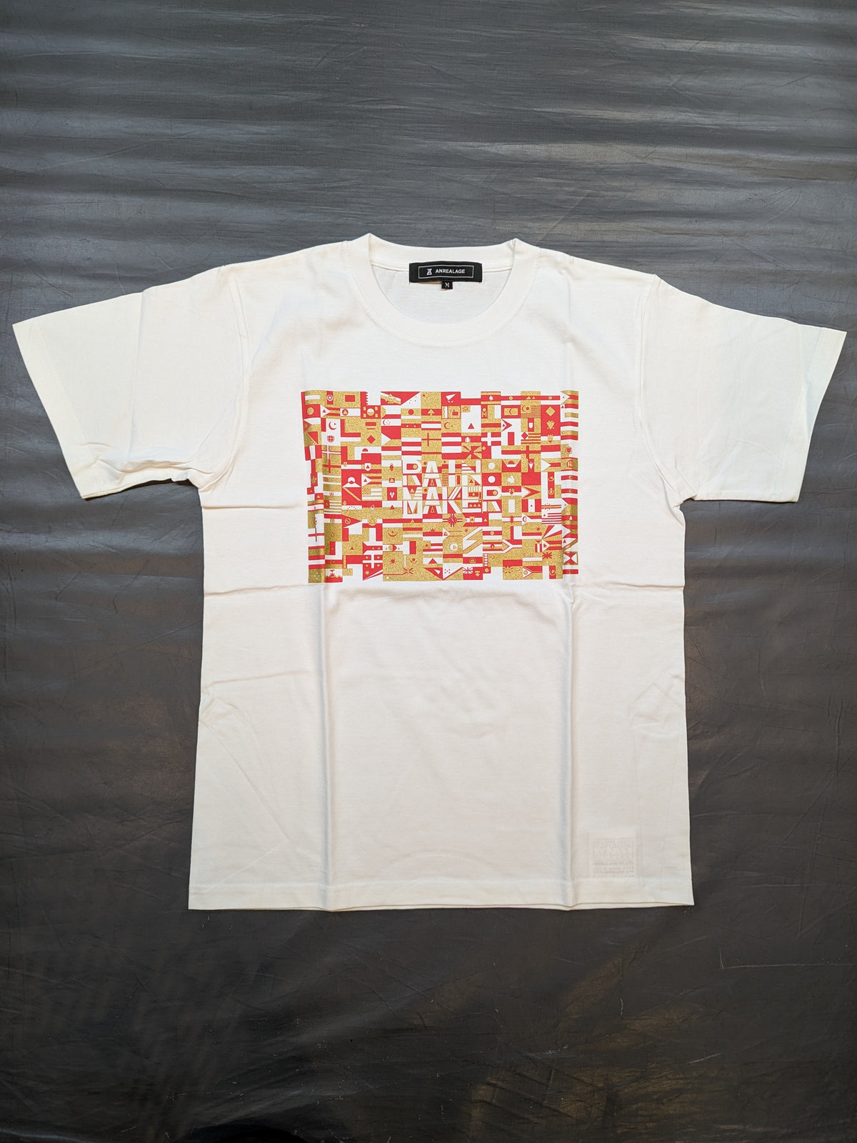 オカダ・カズチカ「RAINMAKER WORLD」Tシャツ(ホワイト)